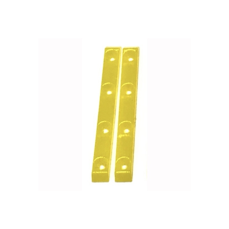 Chems Fingerboard Board Rails - Yellow