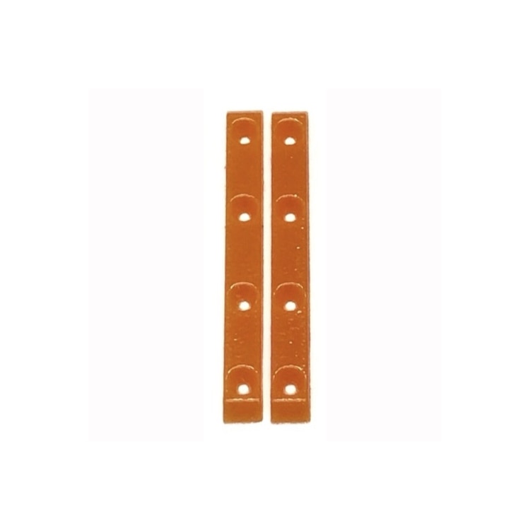 Chems Fingerboard Board Rails - Orange