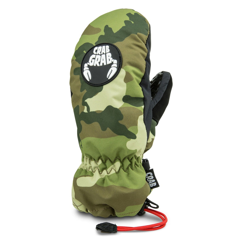 Crab Grab Kids Micro Mitt Snowboard Mittens - Camo