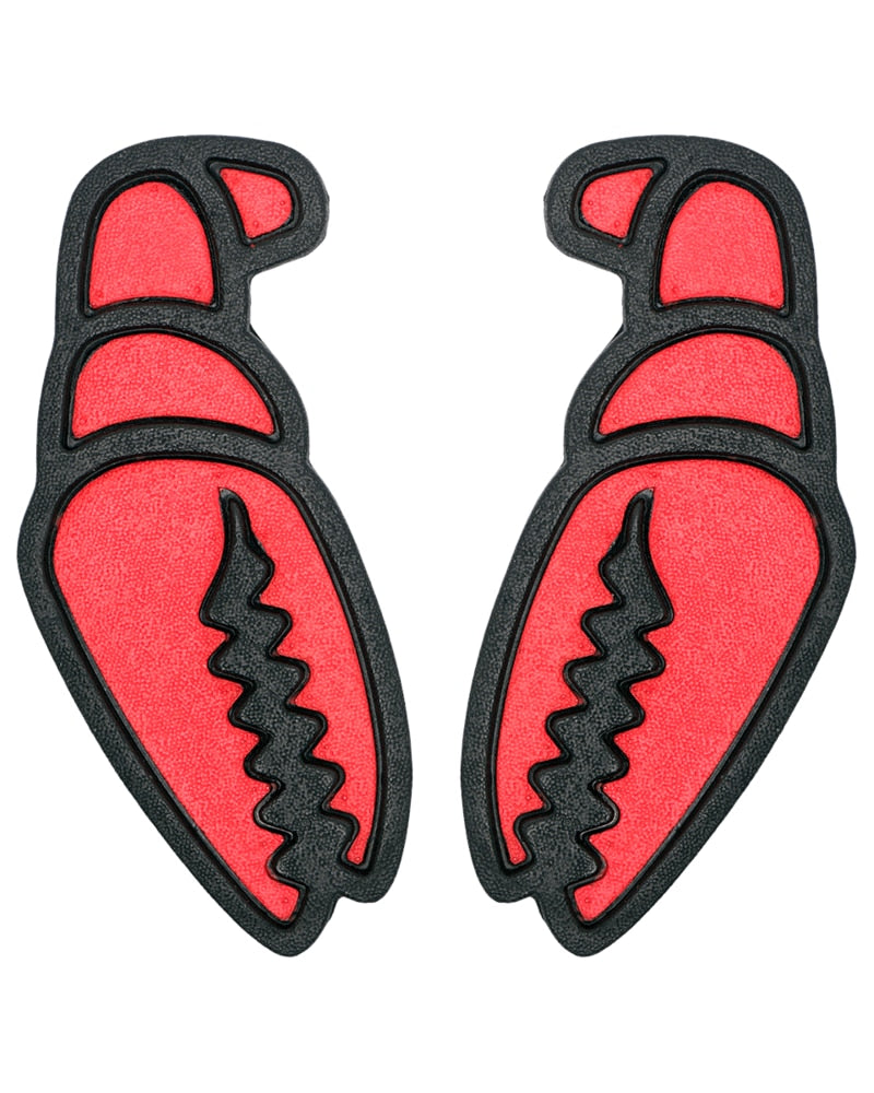 Crab Grab Mega Claw Snowboard Stomp Pads - Black/Red