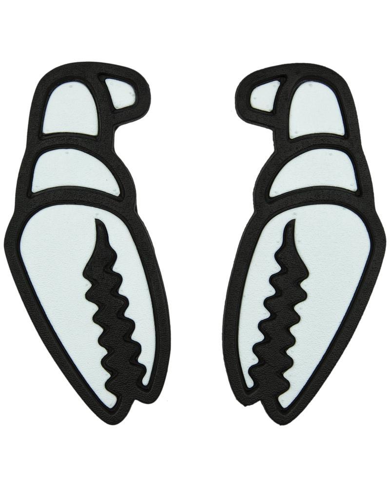 Crab Grab Mega Claw Snowboard Stomp Pads - Black/White