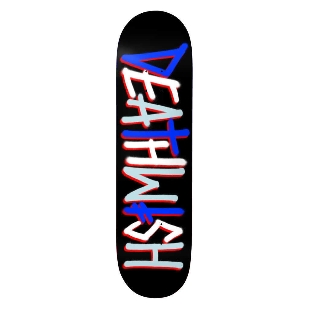 8.0 Multi Blue Deathspray Deathwish Skateboards Deck