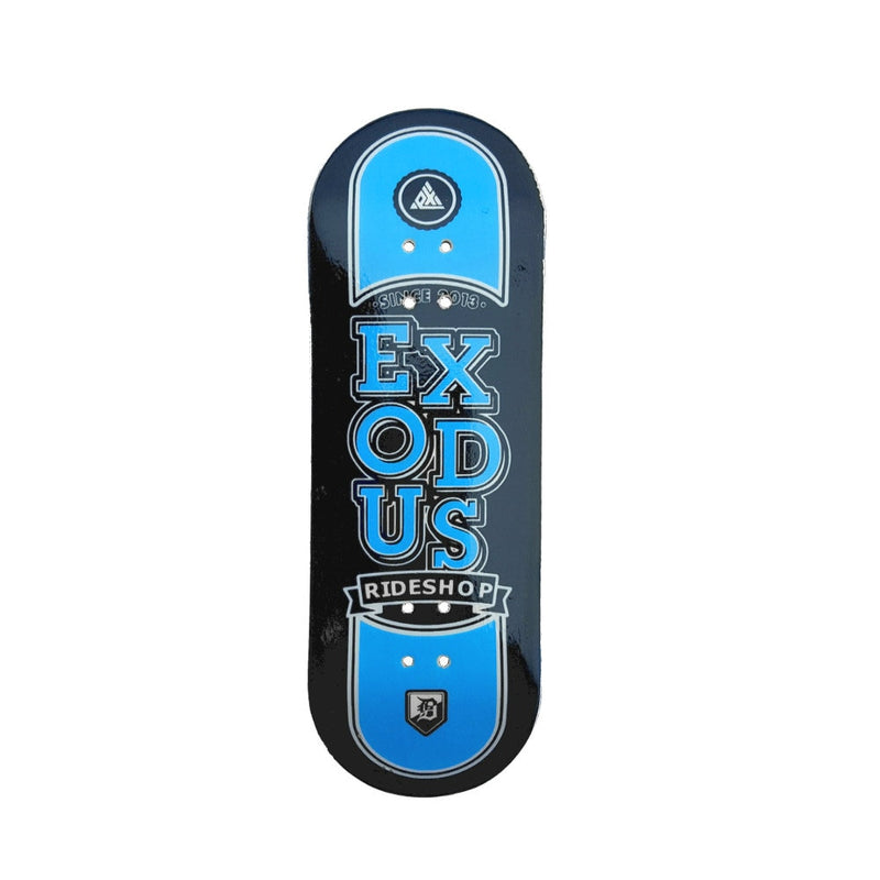 Exodus Teal Stacked Fingerboard Deck X-Wide 33mm