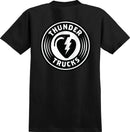 Black Charged Grenade Thunder Trucks T-Shirt Back