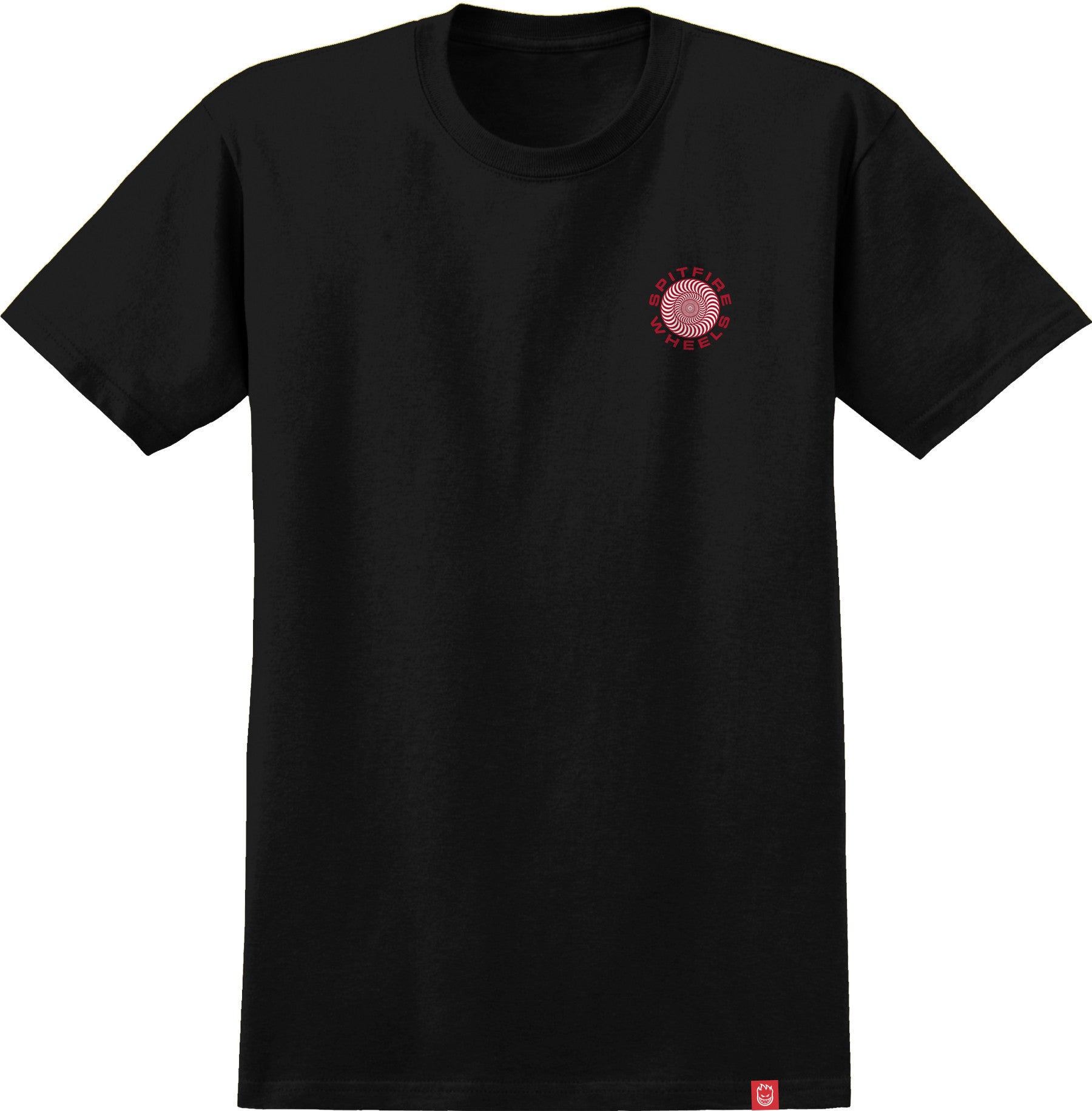 Black Classic 87' Swirl Spitfire Wheels T-Shirt