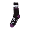 Black/Purple OG Classic Spitfire Socks