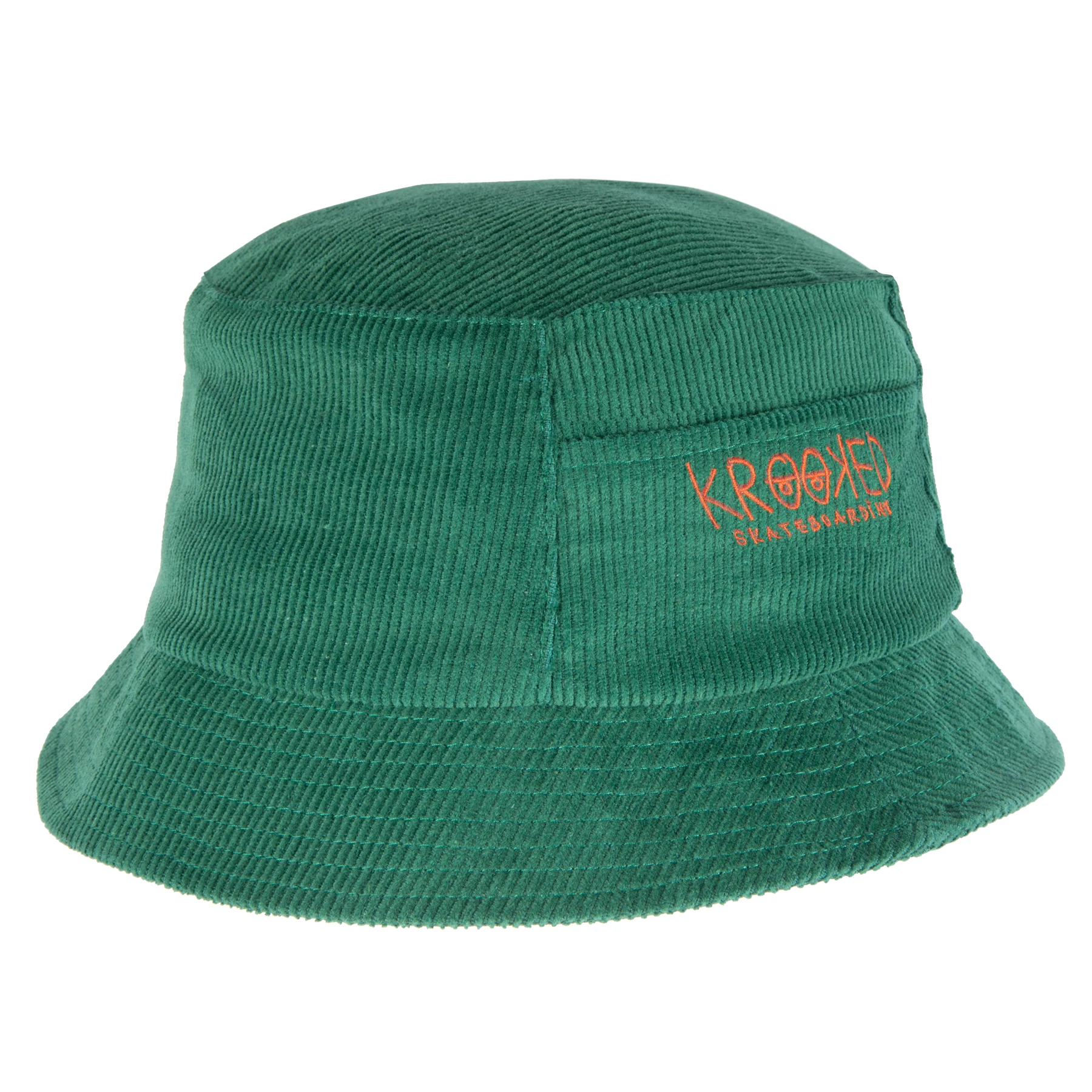 Krooked Eyes Bucket Hat - Green/Red