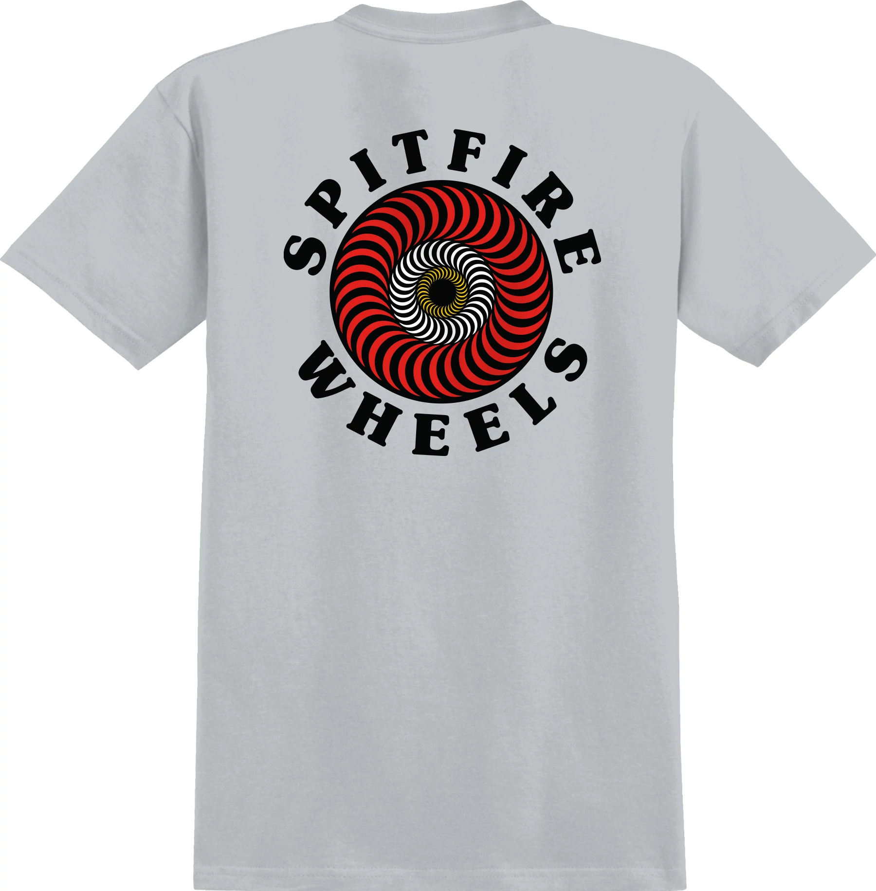 Silver OG Classic Fill Spitfire Wheels T-Shirt Back