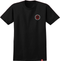 Black Classic Swirl Fade Spitfire Wheels T-Shirt