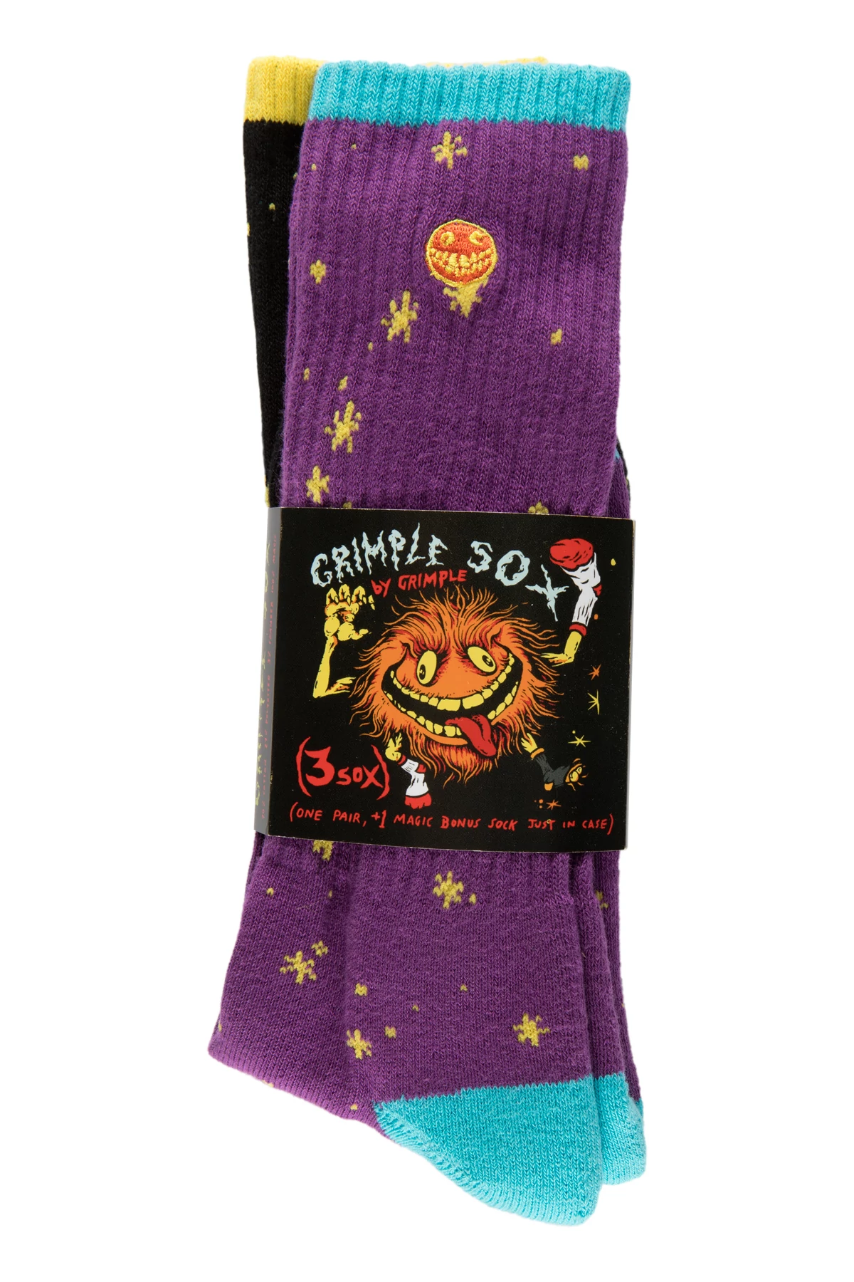 3-Pack Dust Grimple Stix Skateboard Socks
