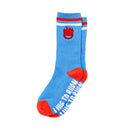 Blue/Red Embroidered Bighead Fill Spitfire Socks