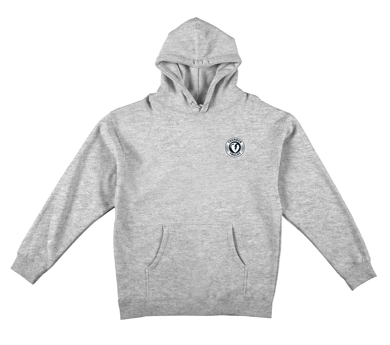 Thunder Charged Grenade Pullover Hoodie - Grey Heather/White
