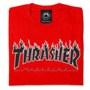 Red Flame Logo Thrasher Magazine T-Shirt