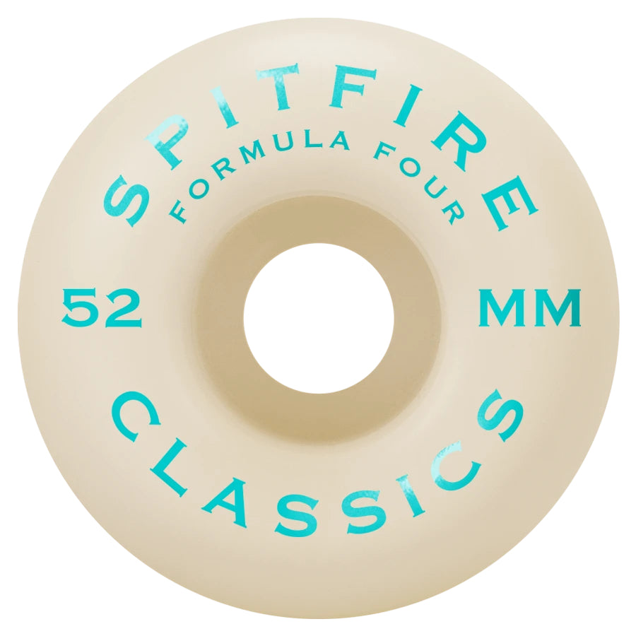 Floral Swirl F4 99D Classic Spitfire Skateboard Wheels