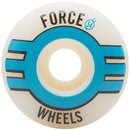 Force 2017 Strike Teal/White Skateboard Wheels