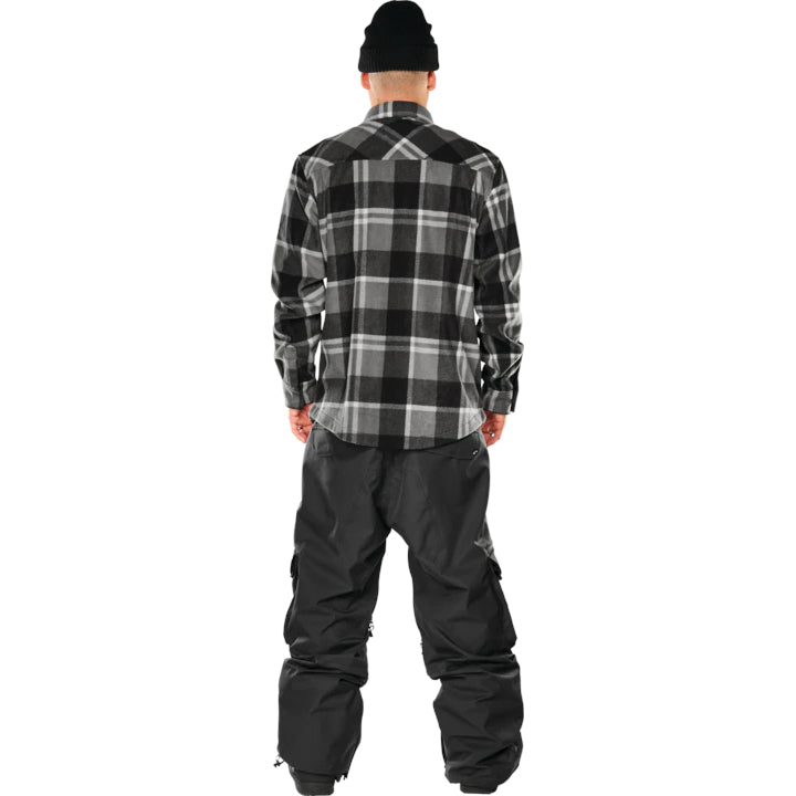 Grey Rest Stop ThirtyTwo Flannel Shirt Back