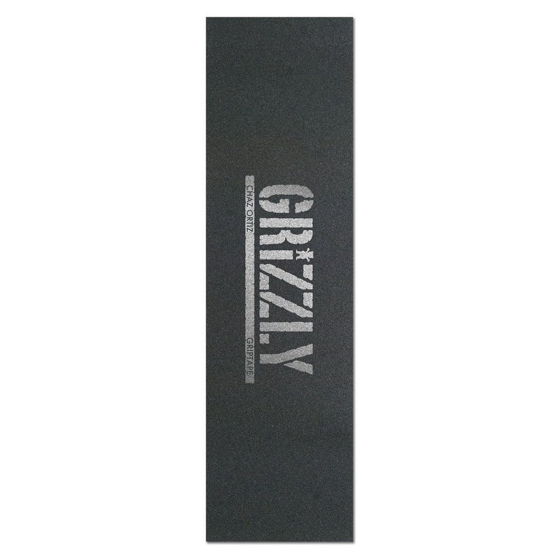 Grizzly Chaz Ortiz Reflective Stamp Skateboard Griptape