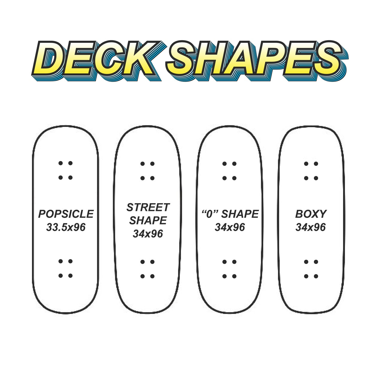 Chems x DK Yellow/Green Reaper Fingerboard Deck - Popsicle