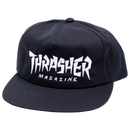 Black Jagged Logo Thrasher Magazine Snapback