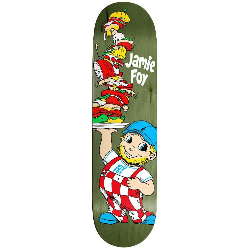 Deathwish Big Boy Foy Skateboard Deck - Assorted Stains