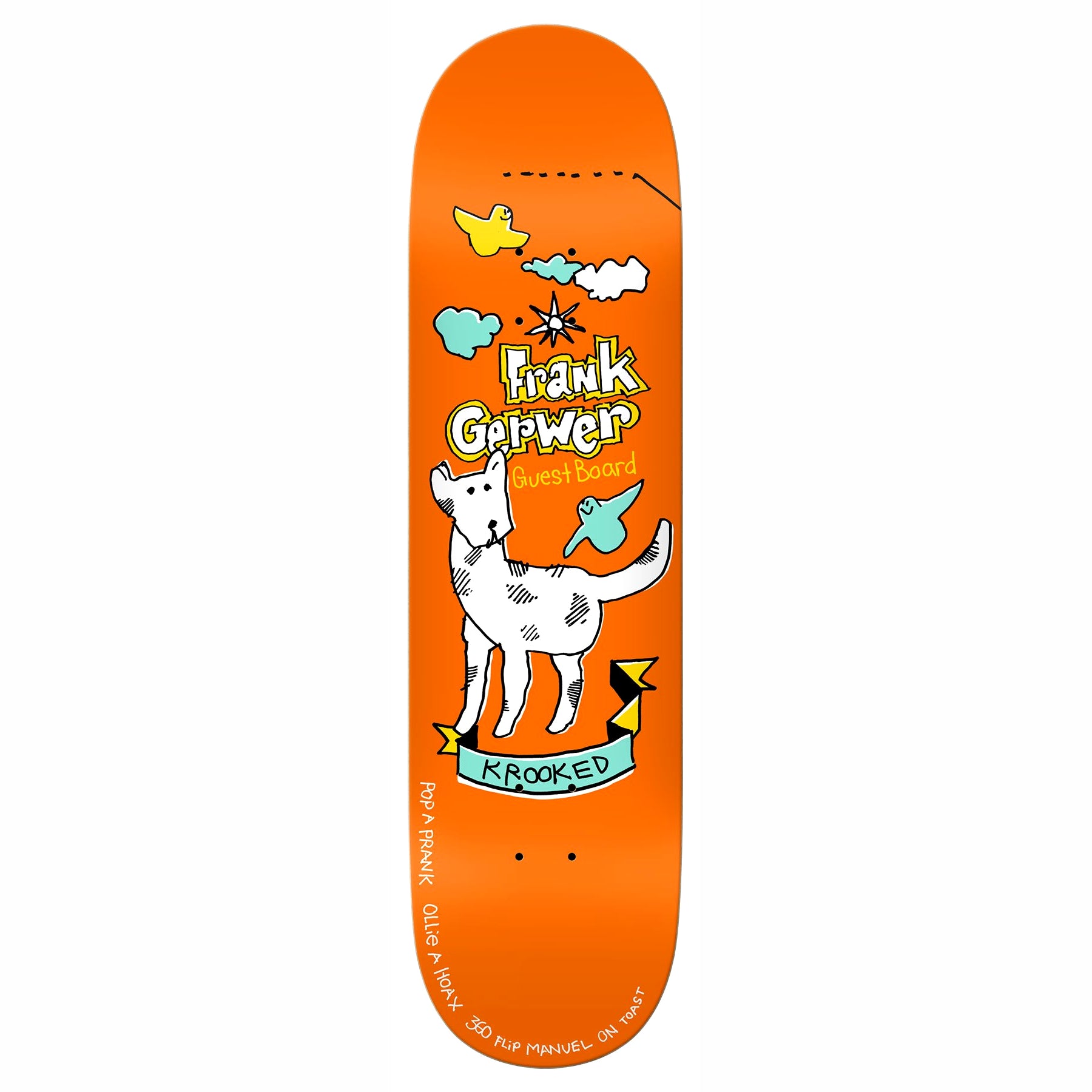 Frank Grewer Guest Pro Model Krooked Skateboards