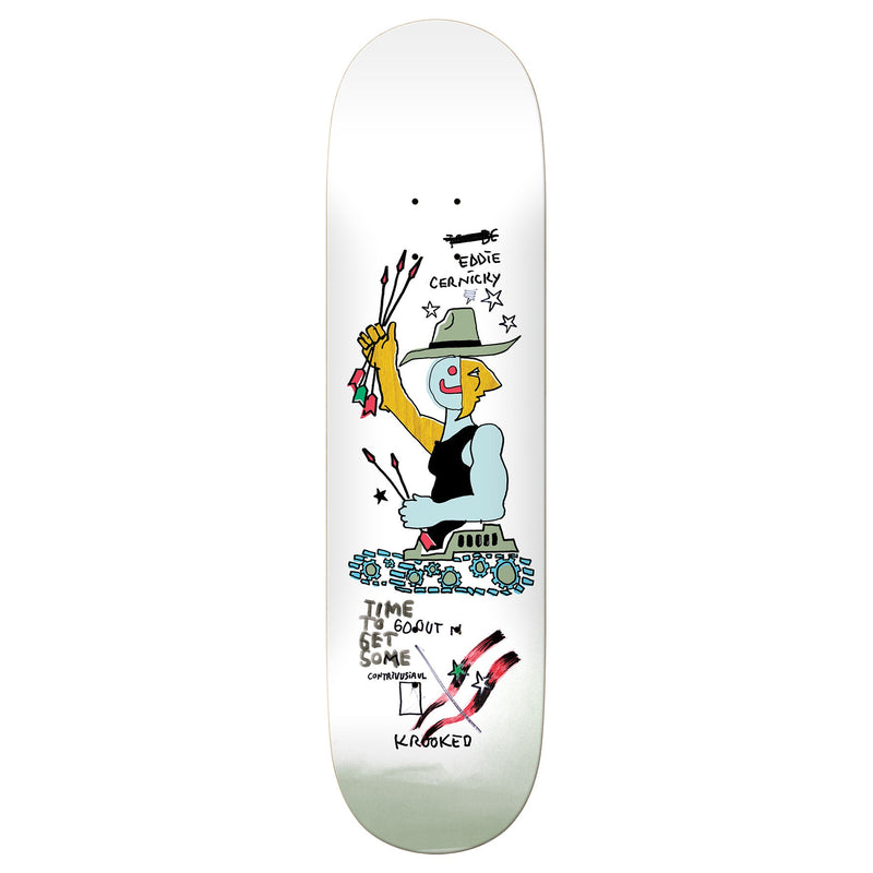 Eddie Cernicky Get Sum Krooked Skateboard Deck