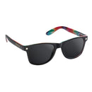Glassy Leonard Sunglasses - Black/Tie Dye