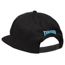 Black Leopard Mag Thrasher Magazine Snapback Hat Back