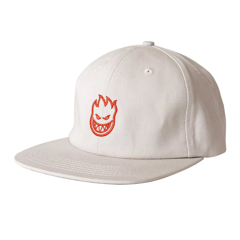 Grey/Red Lil Bighead Spitfire Wheels Strapback Hat