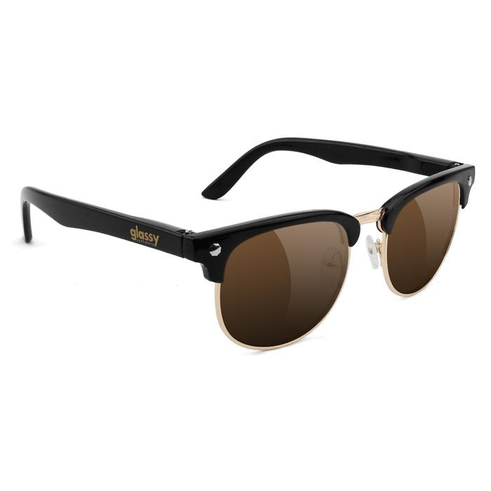 Glassy Morrison Sunglasses - Black/Brown