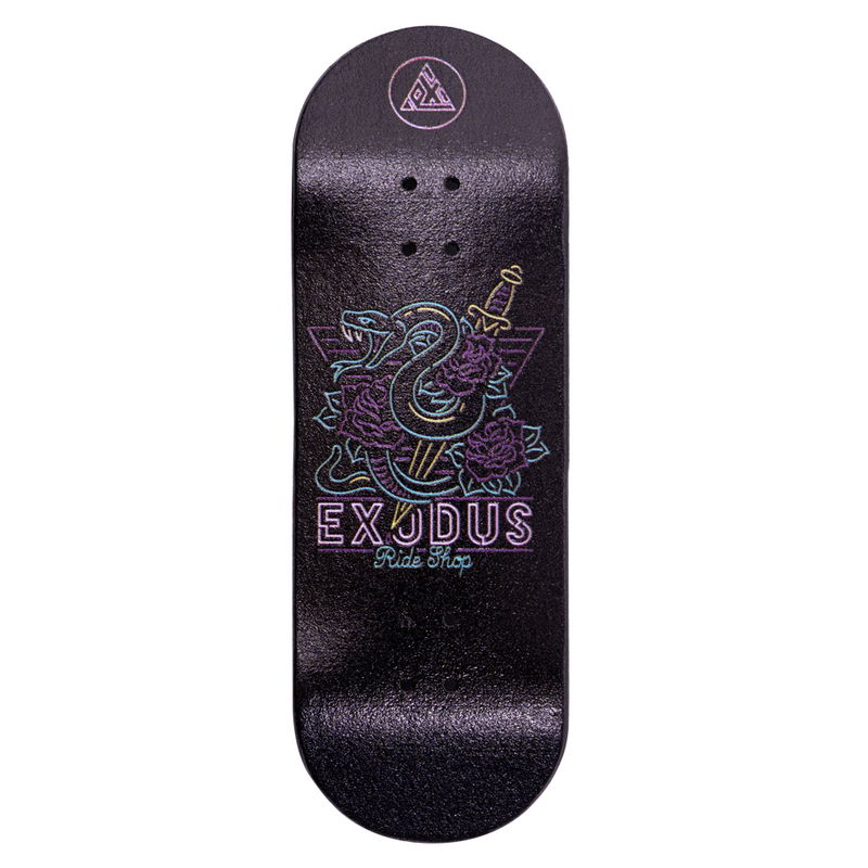 Neon Snake Exodus Fingerboard Deck