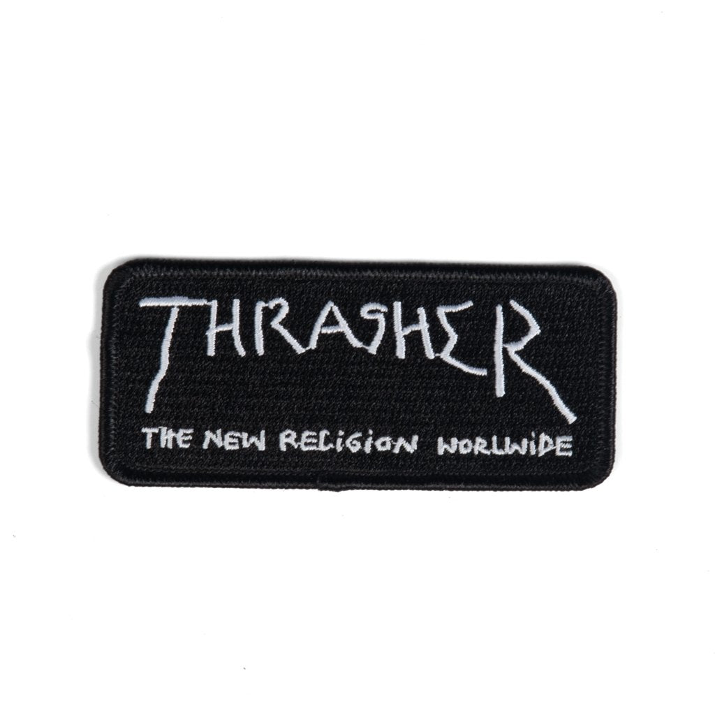 New Religion Logo Thrasher Magazine Patch