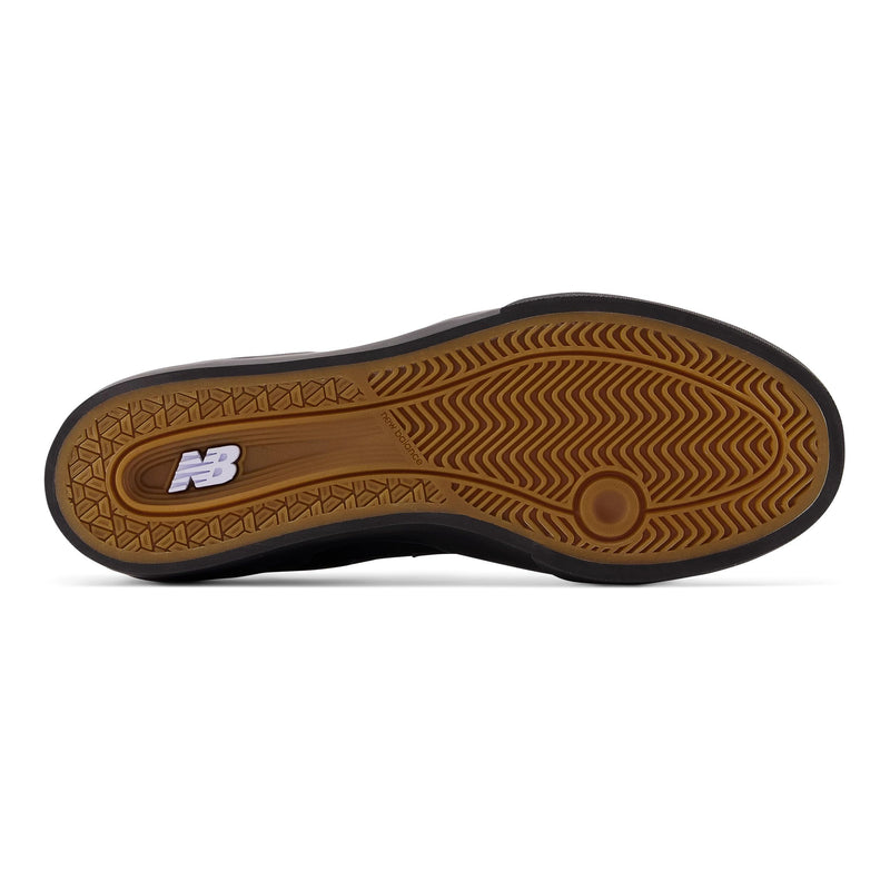 Black/Black Leather NM272 NB Numeric Skate Shoe Bottom