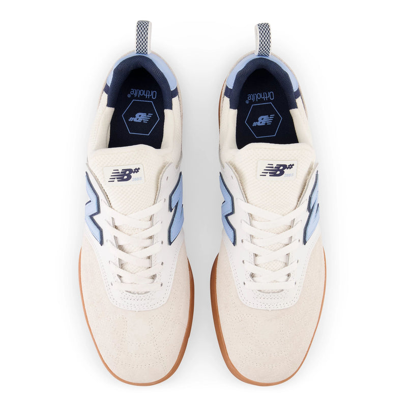 White/Blue NM288S NB Numeric Skate Shoe Top