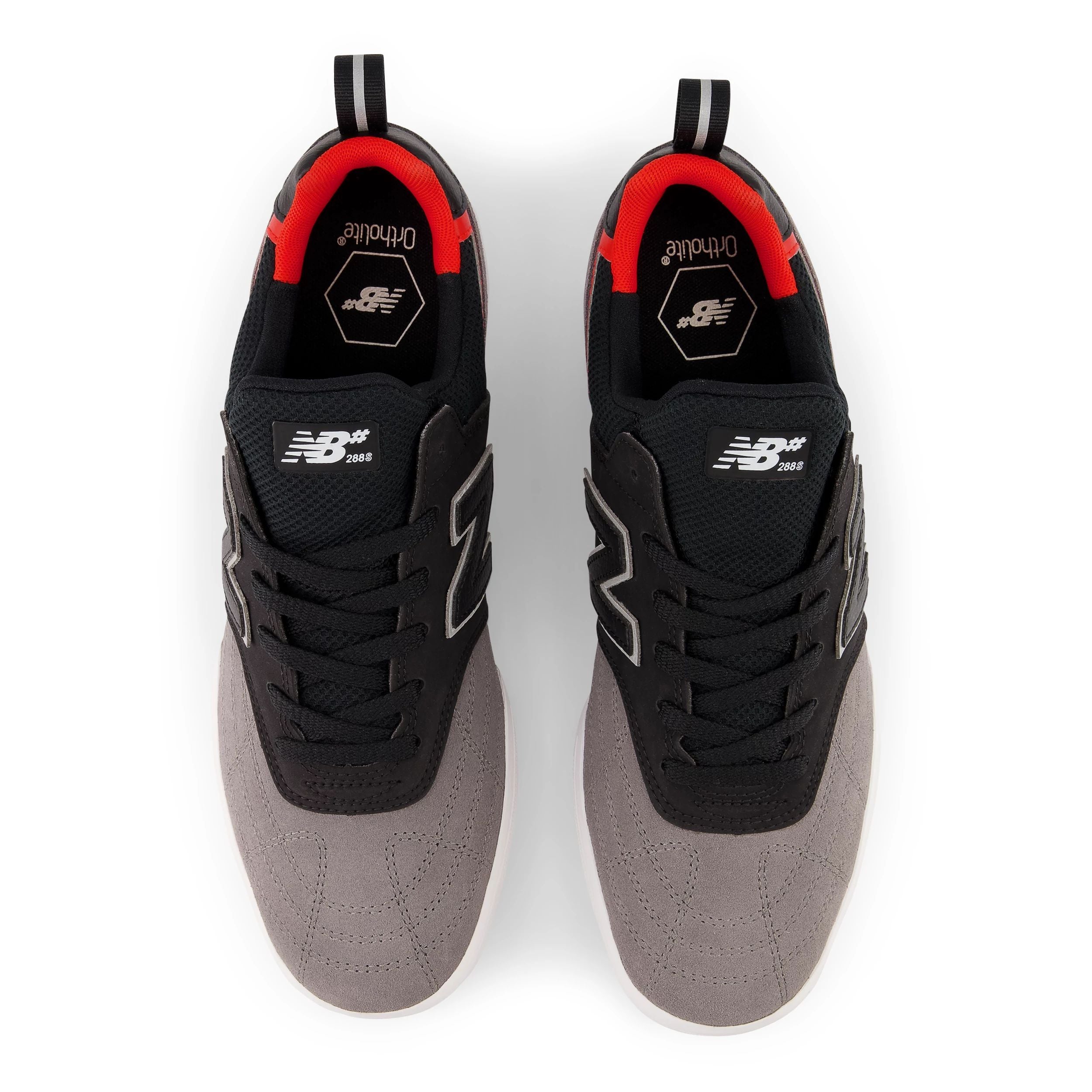 Grey/Black 288 Sport NB Numeric Skateboard Shoe Top
