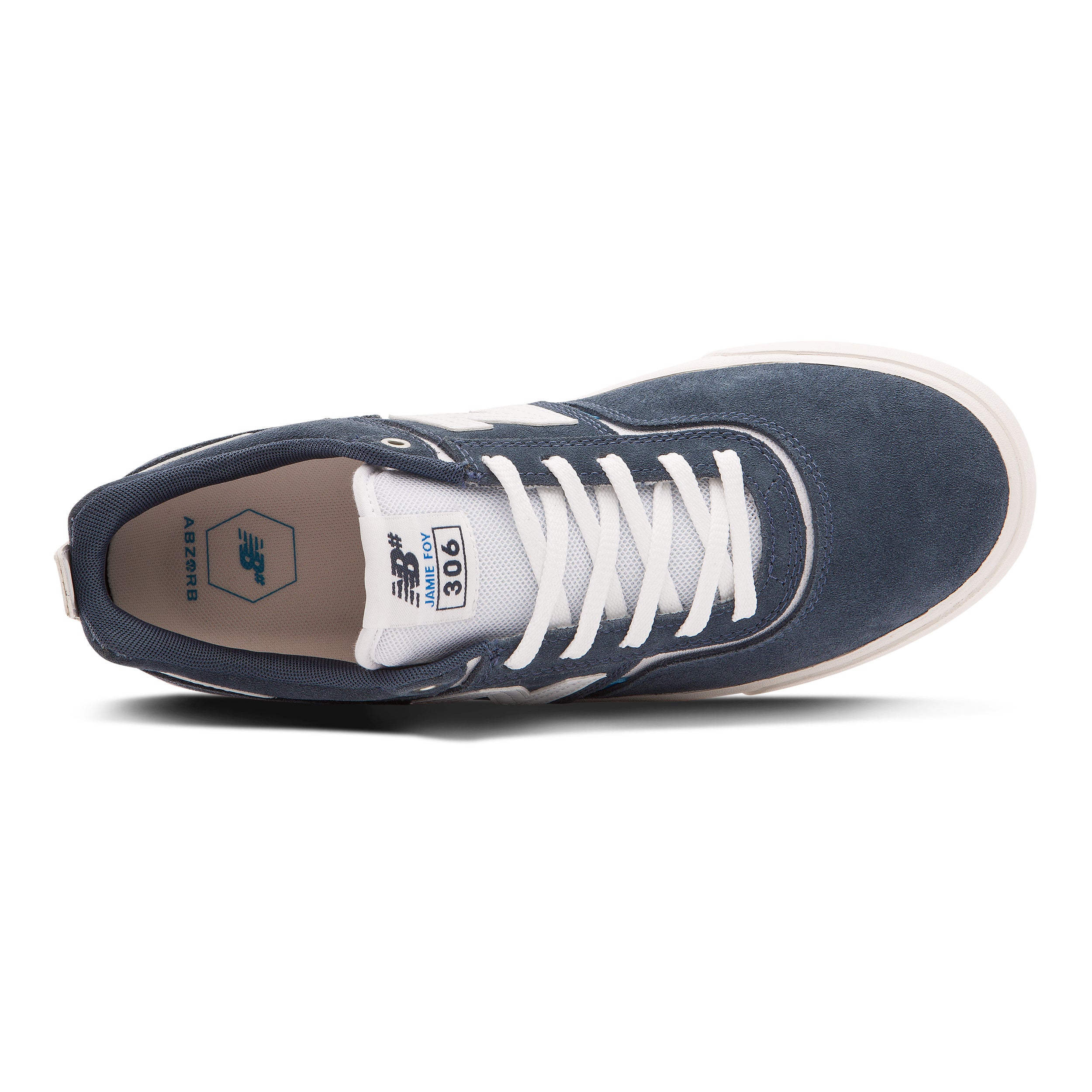 Grey/Blue NM306 Jamie Foy NB Numeric Skateboard Shoe Top