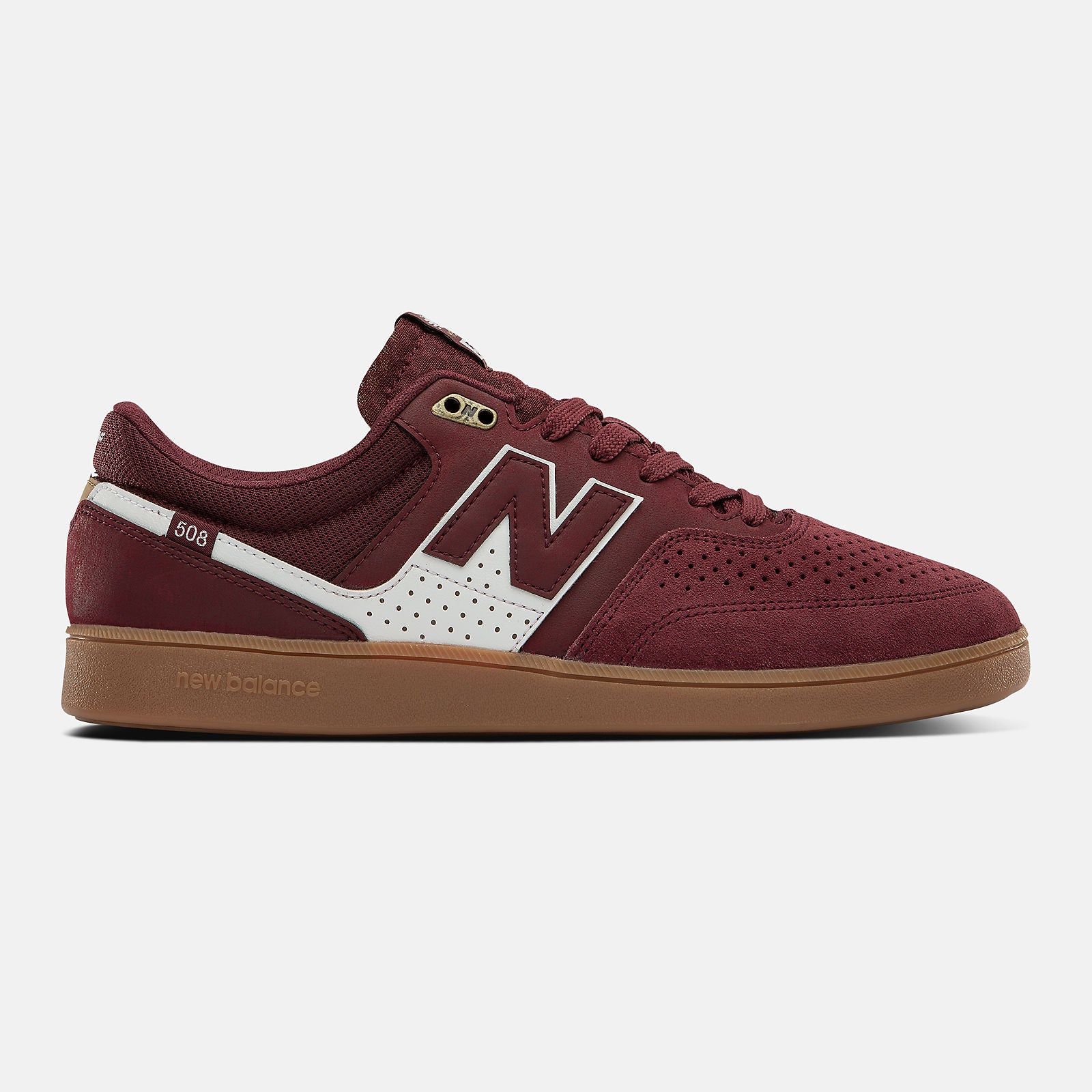 Burgundy NM508BWP NB Numeric Skateboarding Shoe
