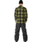 Olive Rest Stop Thirtytwo Flannel Shirt Back