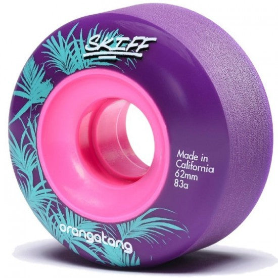Orangatang Skiff Longboard Wheels - Purple 83a