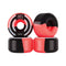 Orbs 99A Full Round Apparitions Skateboard Wheels - Neon Coral/Black
