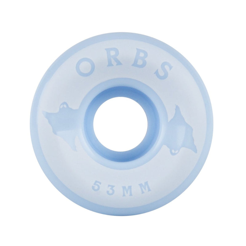 Orbs 99A Full Conical Specter Skateboard Wheels - Powder Blue