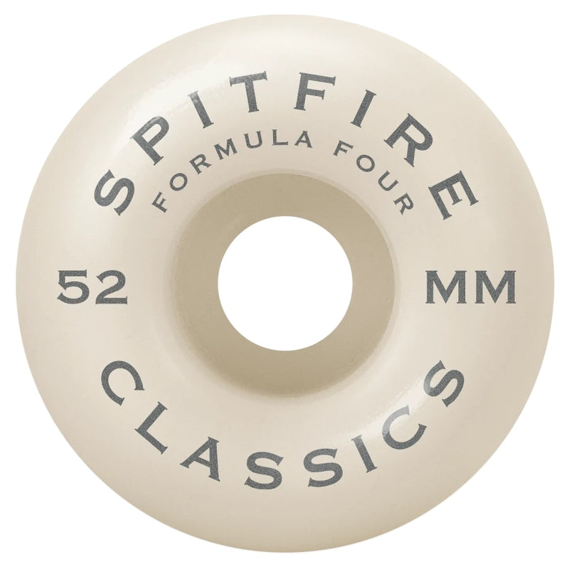 Spitfire Formula Four Classic Faders 99D Skateboard Wheels - Orange Print