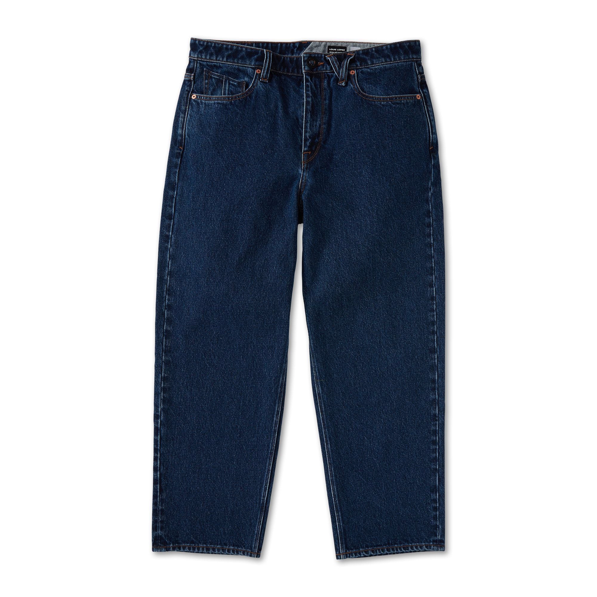 Volcom Louie Lopez Tapered Jeans - Blue Rinse