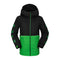Black/Green Boys Youth Holbeck Insulated Volcom Snowboard Jacket