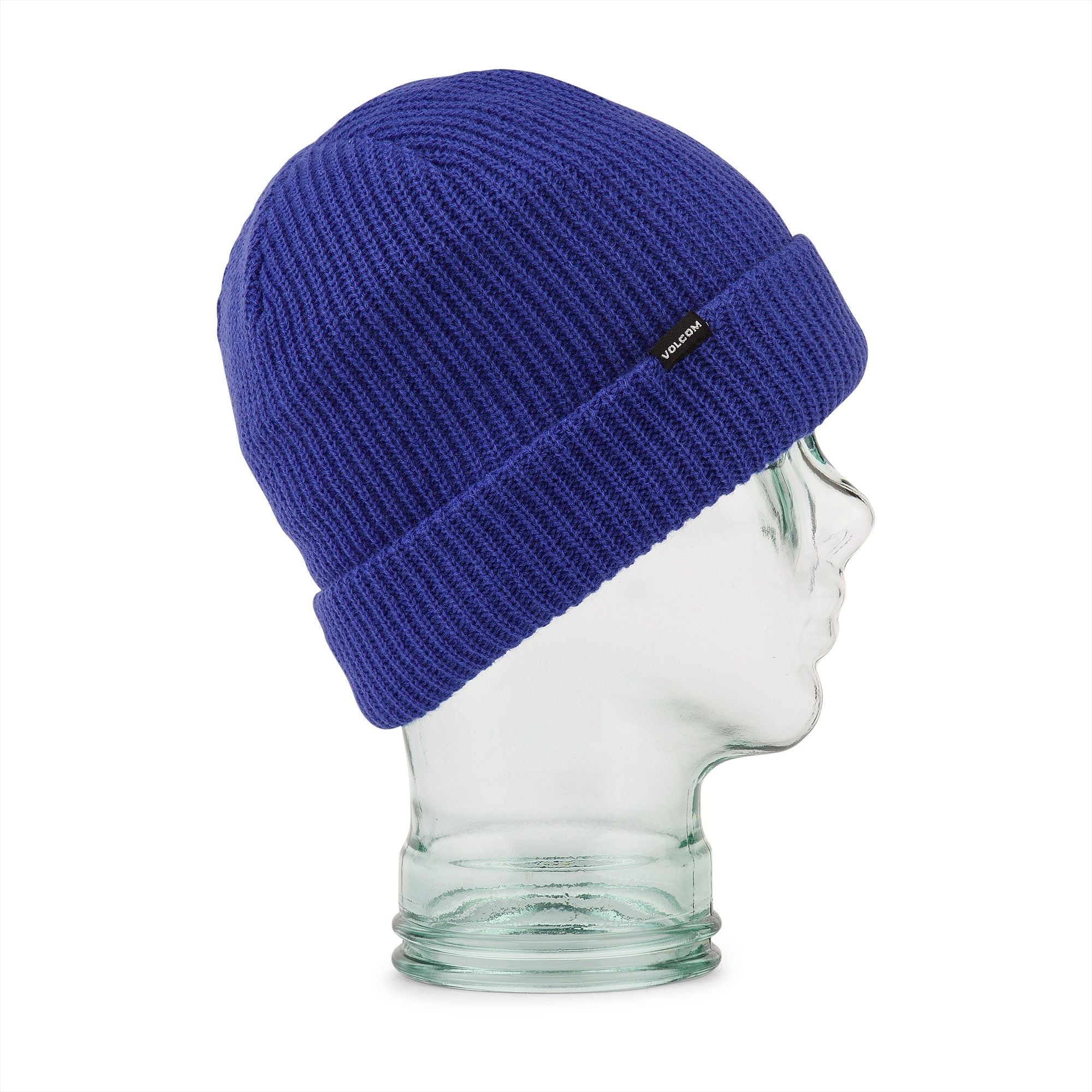Bright Blue Sweep Lined Volcom Beanie