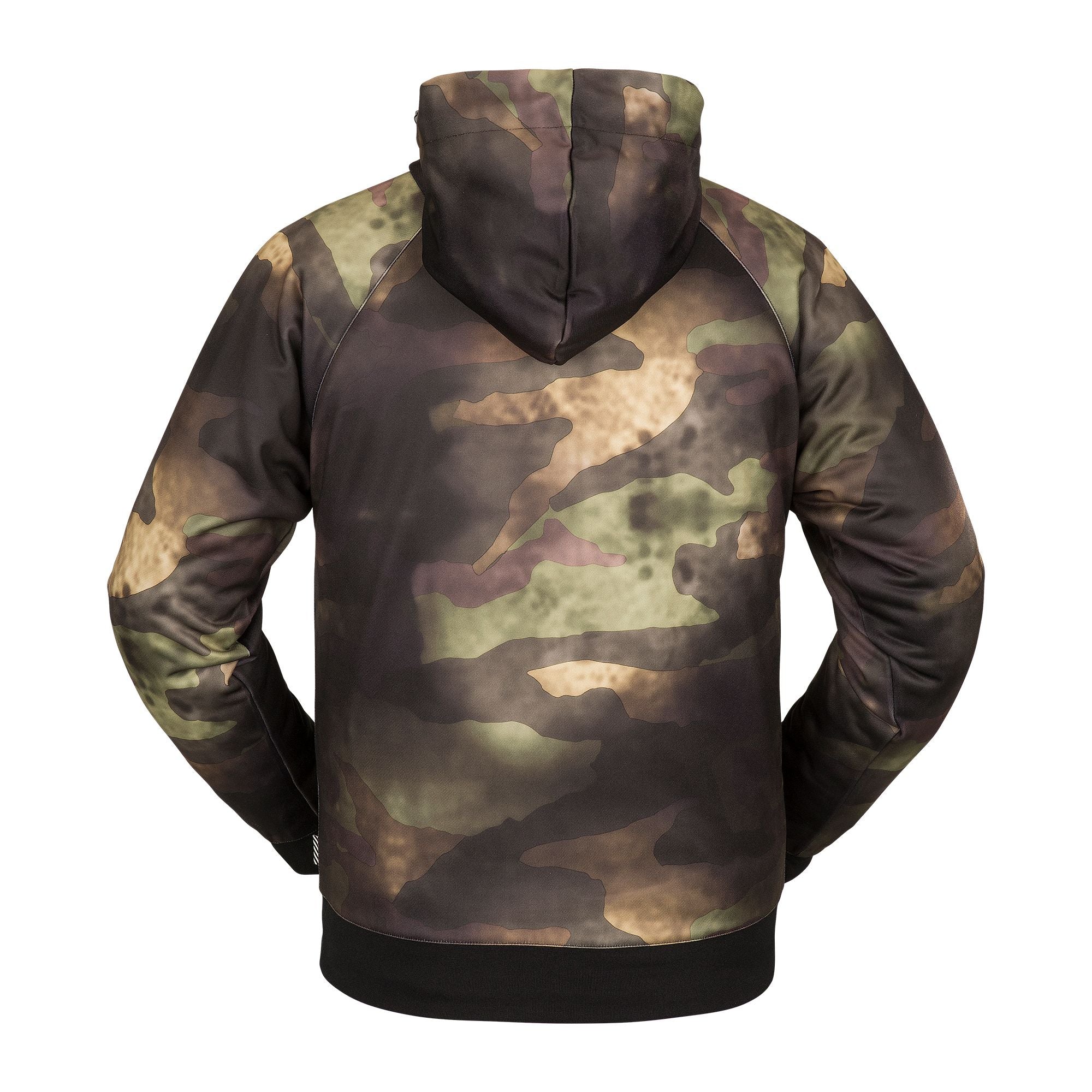 Camouflage Volcom Hydro Riding Hoodie Back