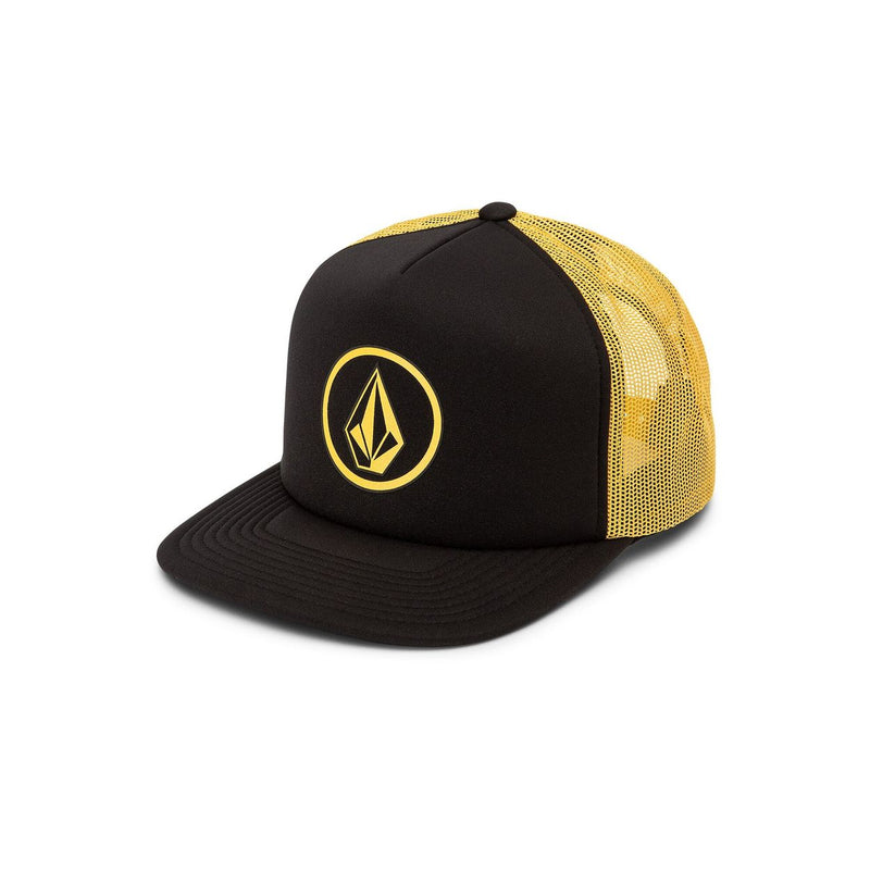 Volcom Full Frontal Cheese Snapback Hat - Cyber Yellow
