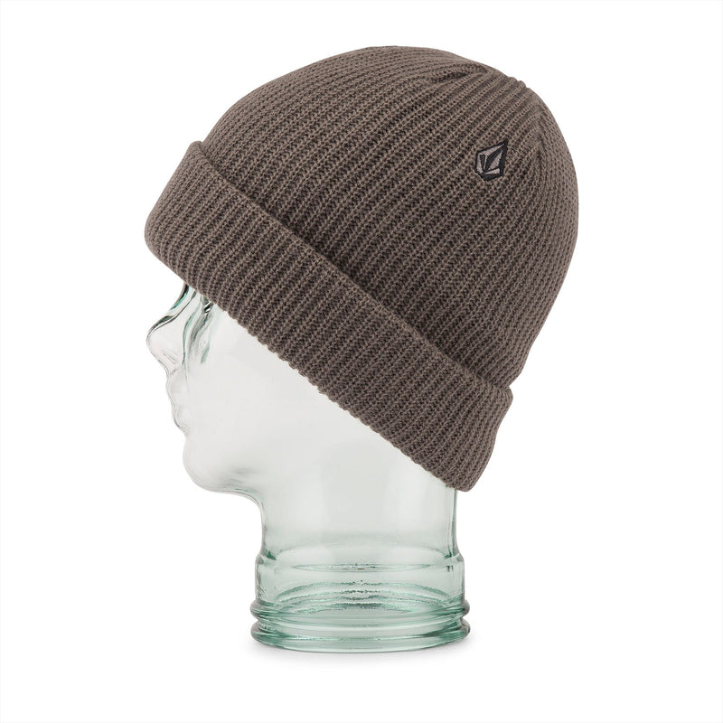 Dark Teak Sweep Lined Volcom Beanie