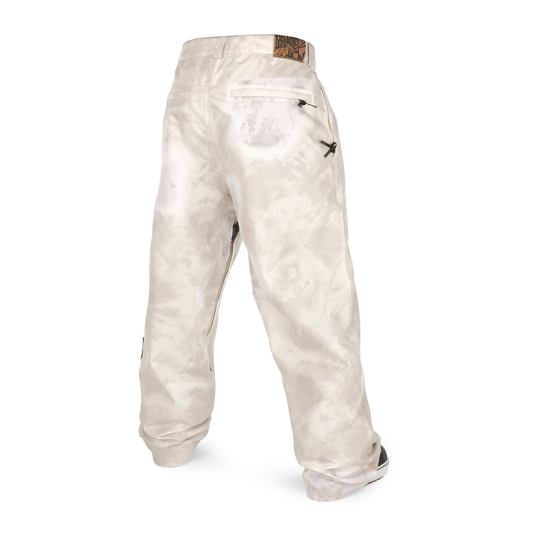 Bleach Cream Dustbox 2023 Volcom Snow Pants Back