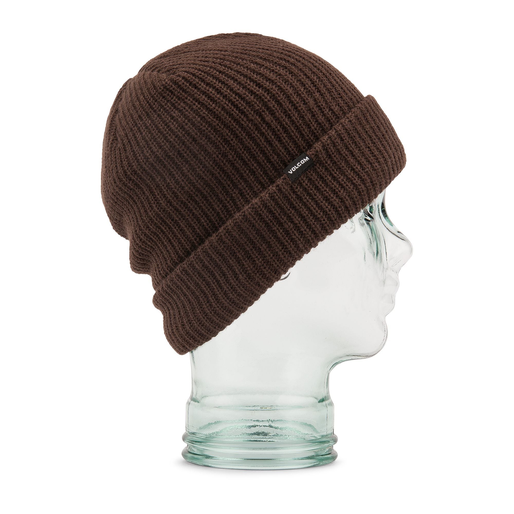 Brown Sweep Lined Volcom Beanie